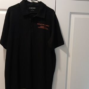 Harley-Davidson Black Polo with Red Accents